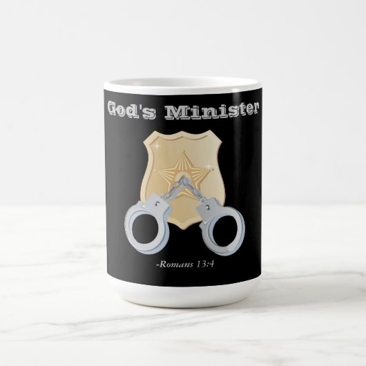 Gottes Minister Customize mit Namen oder Initialen Kaffeetasse (Mittel)