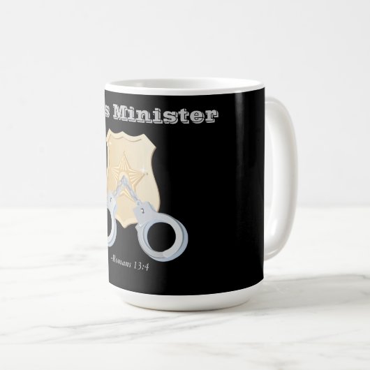 Gottes Minister Customize mit Namen oder Initialen Kaffeetasse (VorderseiteRechts)