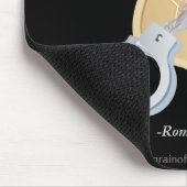 Gottes Minister für Strafverfolgung Mousepad (Ecke)