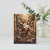 Gottes & Monster - Zeus Postkarte (Stehend Vorderseite)