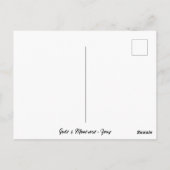 Gottes & Monster - Zeus Postkarte (Rückseite)