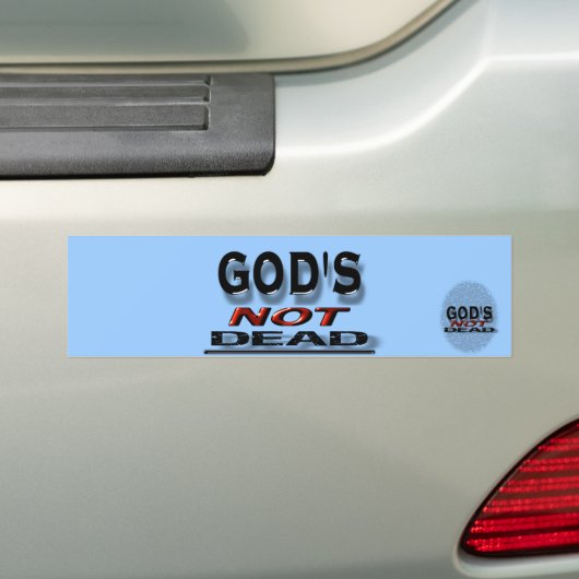 "Gottes nicht tot " Autoaufkleber (Auf Auto)