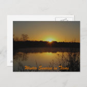 Gottes Paint Brush Postkarte (Vorne/Hinten)