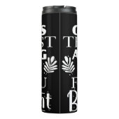 Gottes Phantastischer Plan Thermosbecher (Rückseite)