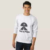 Gottes Plan - Bibelverse Sweatshirt (Vorne ganz)