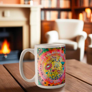 Gottes Plan Hübsch florale Inspiration Kaffeetasse
