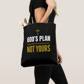Gottes Plan, nicht deiner – Tasche (Von Nahem)