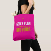 Gottes Plan, nicht deiner – Tasche (Von Nahem)