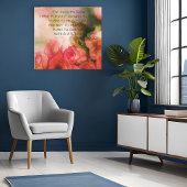 Gottes Plan Schrift drucken Leinwanddruck