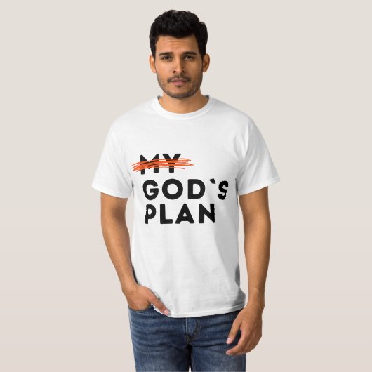 Gottes Plan T-Shirt (Vorne ganz)