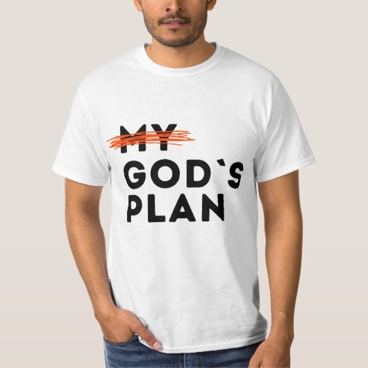 Gottes Plan T-Shirt (Vorderseite)