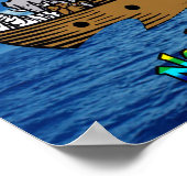 Gottes Regenbogenbündnis Nr. 4 Poster (Ecke)