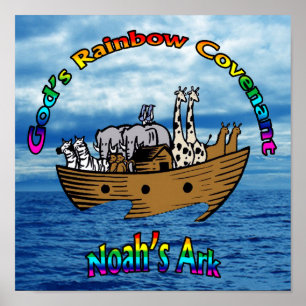 Gottes Regenbogenbündnis Nr. 4 Poster