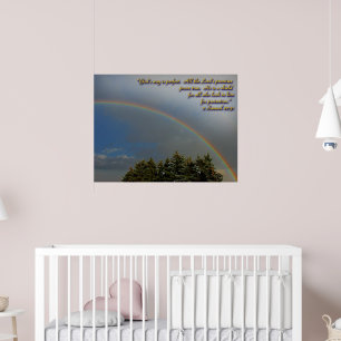 Gottes Regenbogenversprechen Poster