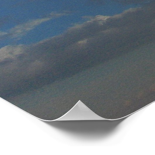 Gottes Regenbogenversprechen Poster (Ecke)