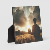 Gottes Schicksal - Neue Zielscheibe Fotoplatte (Vorderseite)