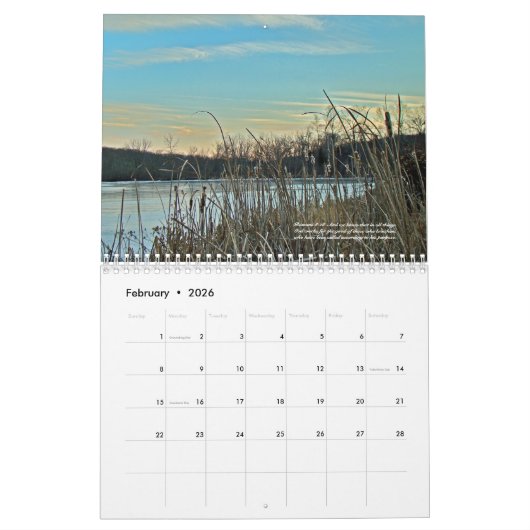 Gottes schöne Welt #1 Kalender (Feb 2026)