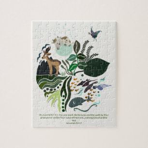 Gottes schönes Schöpfungs-Kinderpuzzle Puzzle