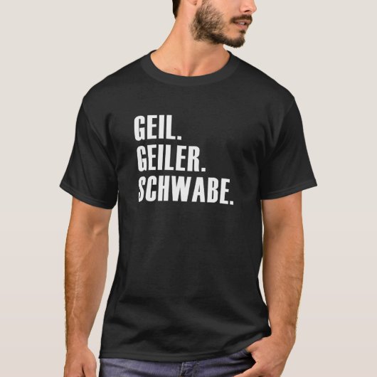 Gottes schönstes ist die Schwäbische T-Shirt (Vorderseite)
