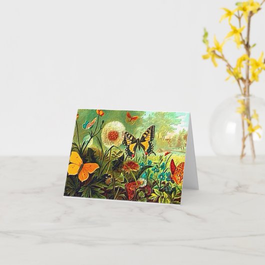 "Gottes Schöpfung" Karte (Gelbe Blume)