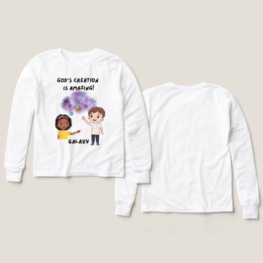 Gottes Schöpfungsgalaxie (Design Vorderseite & Rückseite)