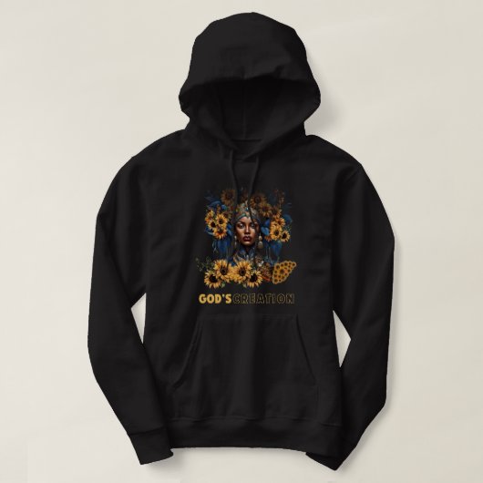 Gottes Schöpfungshorodie Hoodie (Design vorne)