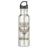 Gottes Schutz Edelstahlflasche (Vorderseite)