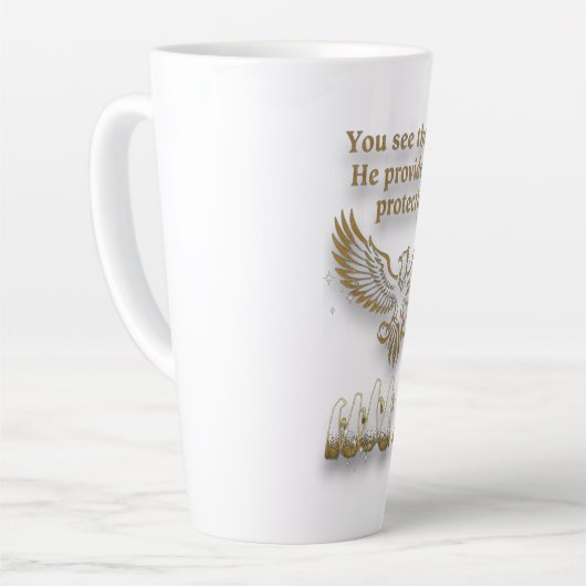 Gottes Schutz Milchtasse (Linke Ecke)