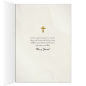 Gottes segensreiche orthodoxe Geburtstagskarte (Innen (Rechts))