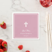 Gottes segensreiches Cross Girl Baptisse Serviette (Beispiel)