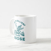 Gottes Silarly Goose Bird Funny Sarcastic Sprichwo Kaffeetasse (Vorderseite Links)