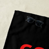 Gottes Soldat in Waffen Strandtuch (Beispiel)