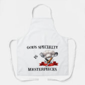 Gottes Spezialitäten-Schürze Schürze (Vorderseite)