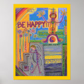 Gottes String Mind Map V Poster (Vorne)