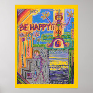 Gottes String Mind Map V Poster