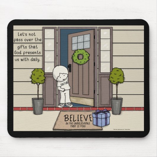 Gottes tägliches Geschenk Mousepad (Vorne)