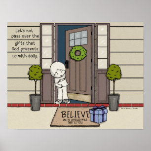 Gottes tägliches Geschenk Poster