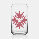 Gottes Taube des Friedens Dosenglas (Rückseite)