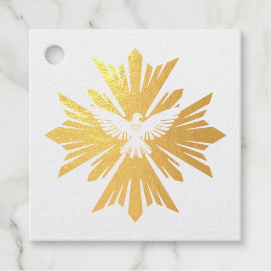 Gottes Taube des Friedens Geschenkanhänger (Vorderseite)