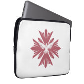 Gottes Taube des Friedens Laptopschutzhülle (Vorne Rechts)