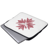 Gottes Taube des Friedens Laptopschutzhülle (Vorne Knopf)