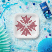 Gottes Taube des Friedens Pappteller (Party)