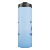 Gottes Telefonnummer Jeremiah 33:3 Thermosbecher (Vorderseite)