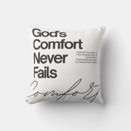 Gottes Trost versagt nie  Kissen