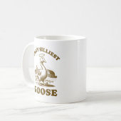 Gottes Unglaublich witzig Gänsevogel Kaffeetasse (Vorderseite Links)