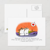 Gottes untrennbare Liebe Postkarte (Vorne/Hinten)