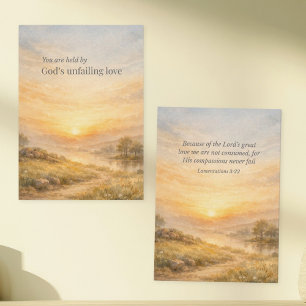 Gottes unvergleichliche Liebe Christliche Ermutigu Mitteilungskarte