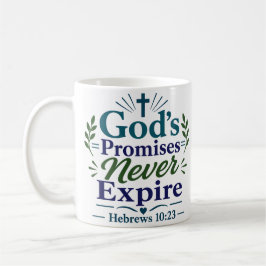 Gottes Verheißungen laufen nie ab Christlicher Gla Kaffeetasse