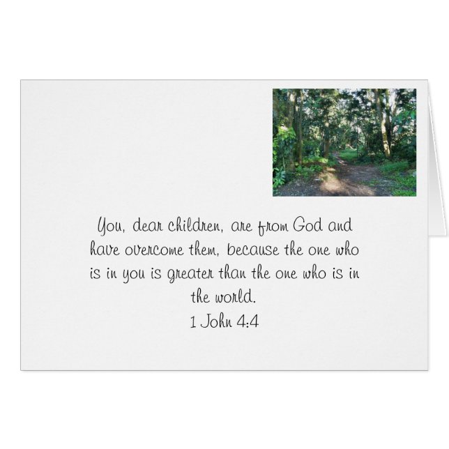 Gottes Versprechen. (Vorderseite (Horizontal))