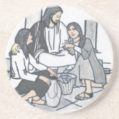 Gottes Versprechen Getränkeuntersetzer (Vorne)